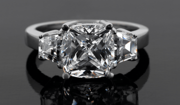 Three Stone Rings: Choosing the Best Side Diamonds for Sapphires and Rubies - Finest 4C's