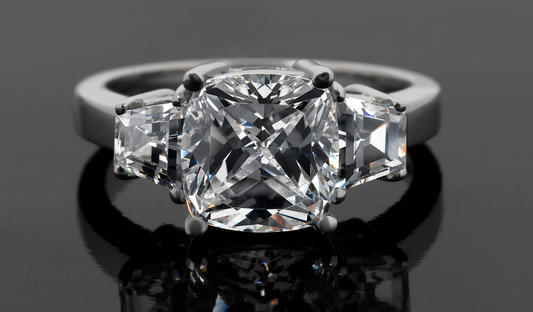 Three Stone Rings: Choosing the Best Side Diamonds for Sapphires and Rubies