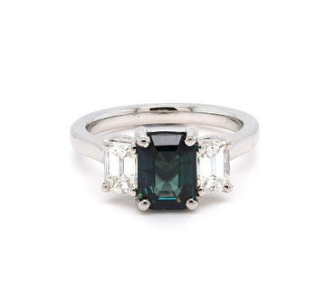 Oval-Cut Gemstones: Sapphire and Teal Sapphire Designs - Finest 4C's