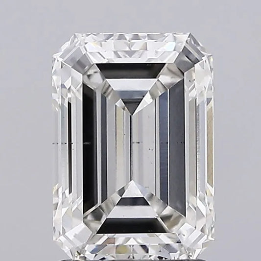 1.97ct Emerald Lab Grown Diamond (Colour G, Clarity VS2, IGI Certified)