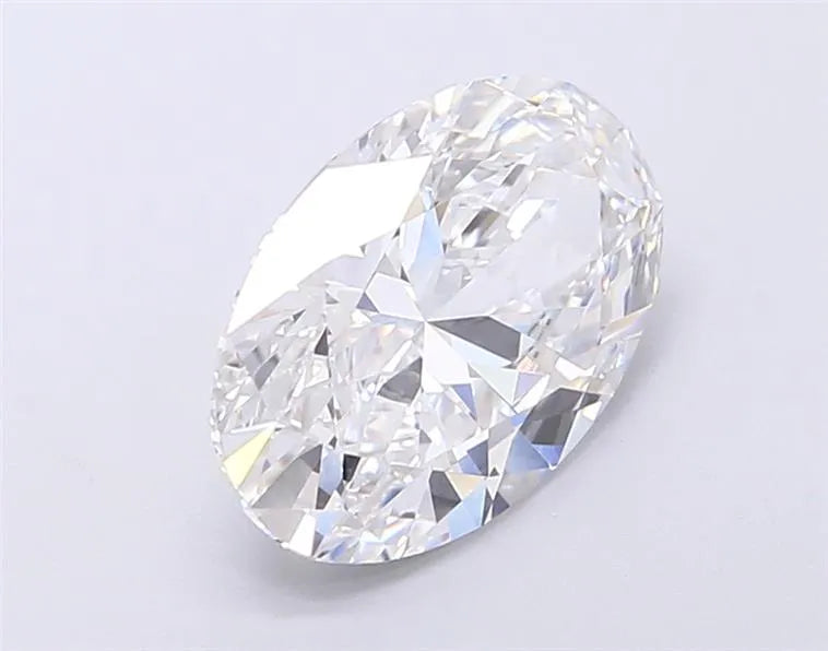 2.00ct Oval Lab Grown Diamond (Colour D, Clarity VVS2, IGI Certified)