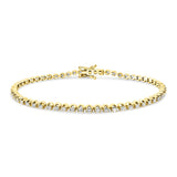 Crown 4 Claw Diamond Tennis Bracelet