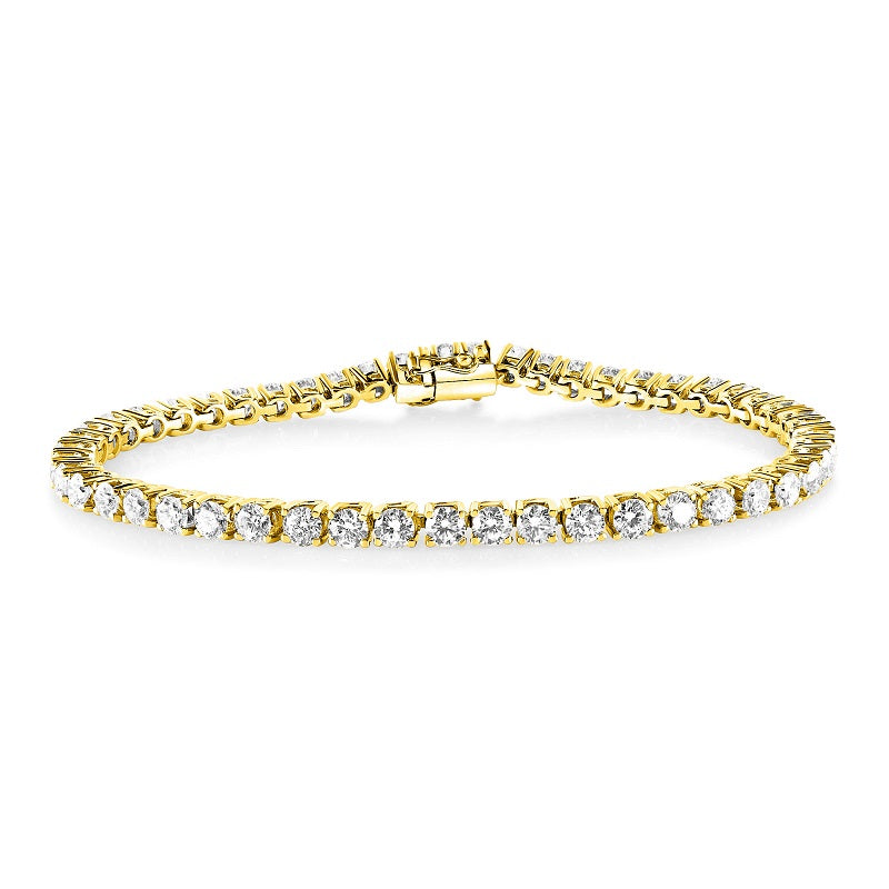 Finesse 4 Claw Diamond Tennis Bracelet