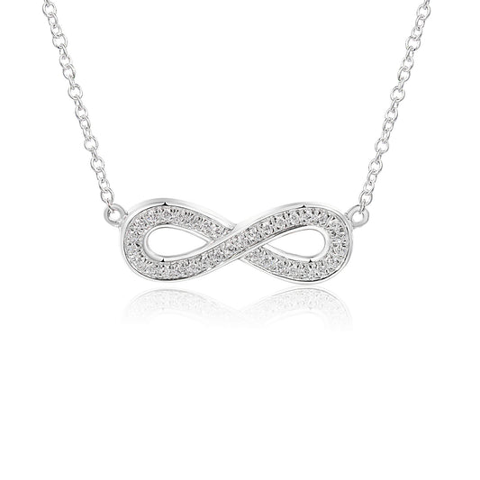 Micro Set Double Assorted Diamond Necklace