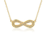 Micro Set Double Assorted Diamond Necklace