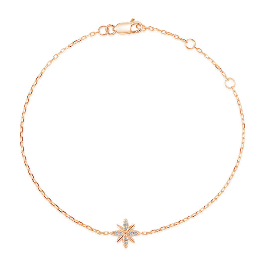 Micro Set Round Brilliant Cut Diamond Assorted Bracelet