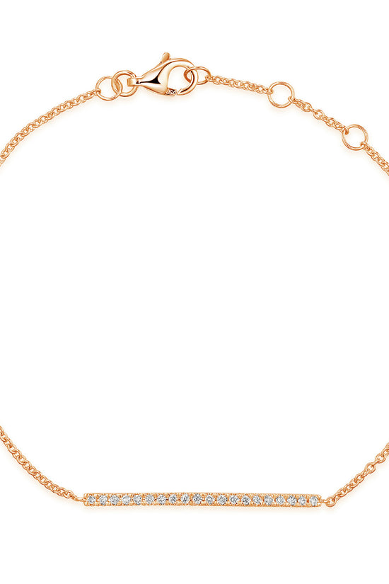 Micro Set Round Brilliant Cut Diamond Assorted Bracelet