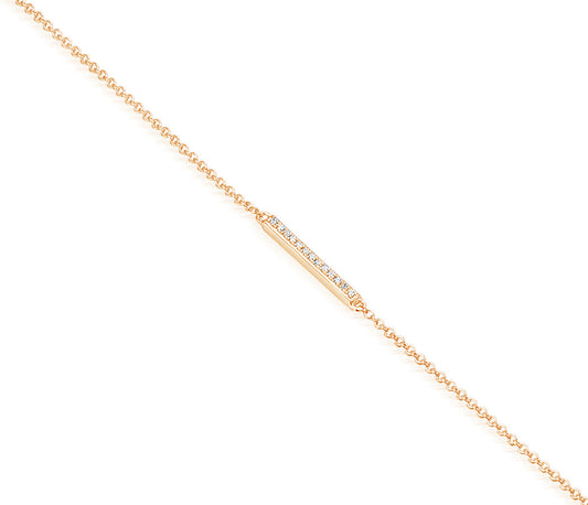 Micro Set Round Brilliant Cut Diamond Assorted Bracelet