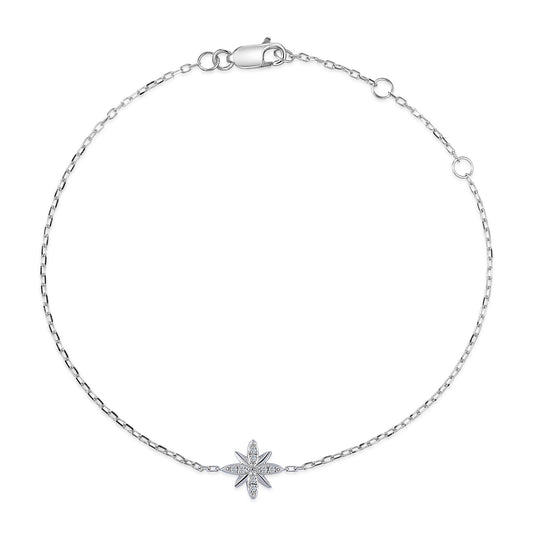 Micro Set Round Brilliant Cut Diamond Assorted Bracelet