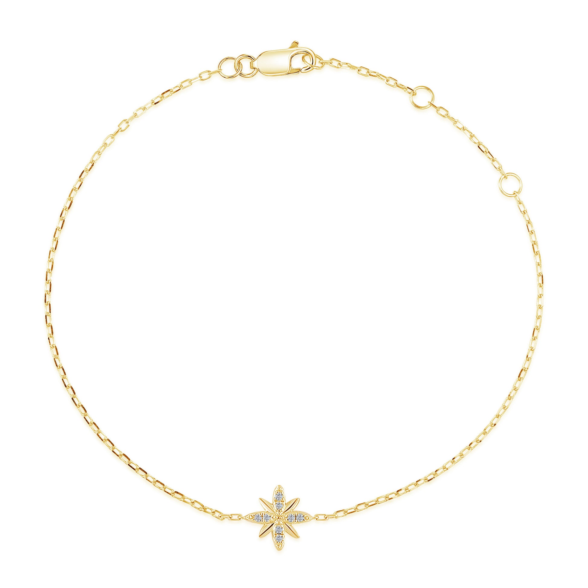 Micro Set Round Brilliant Cut Diamond Assorted Bracelet