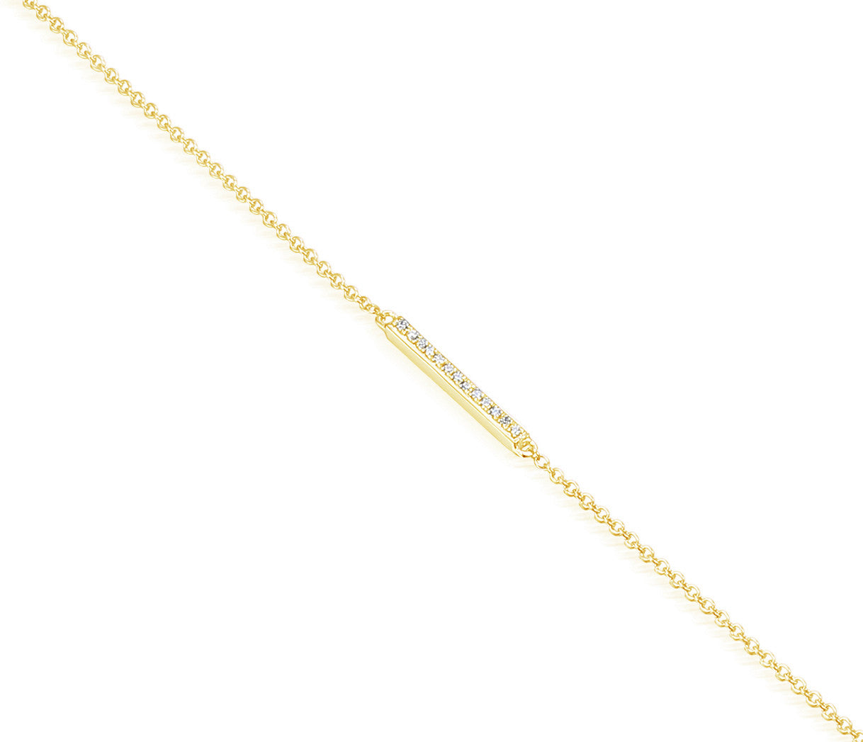 Micro Set Round Brilliant Cut Diamond Assorted Bracelet