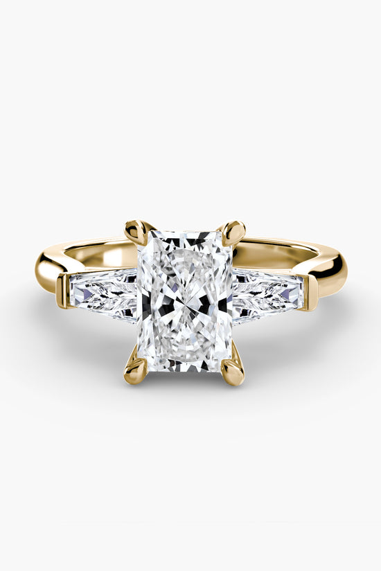 Three-Stone Ring (Baguette Side Stones) 2