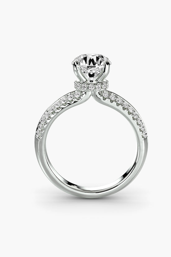Solitaire with Pavé