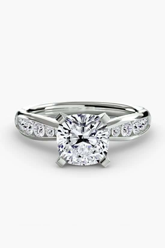 Solitaire with Pavé 3