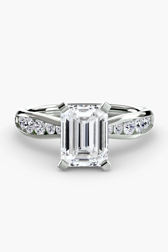 Solitaire with Pavé 3