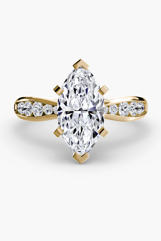 Solitaire with Pavé 3