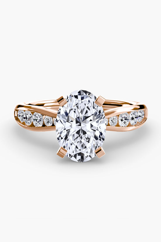 Solitaire with Pavé 3