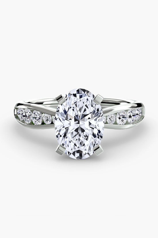 Solitaire with Pavé 3