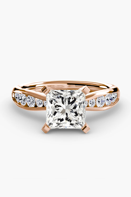 Solitaire with Pavé 3