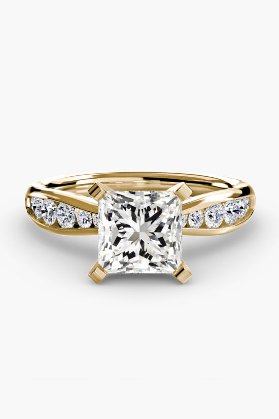 Solitaire with Pavé 3