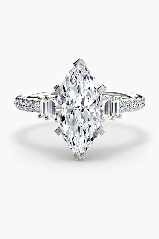Solitaire with Pavé 4