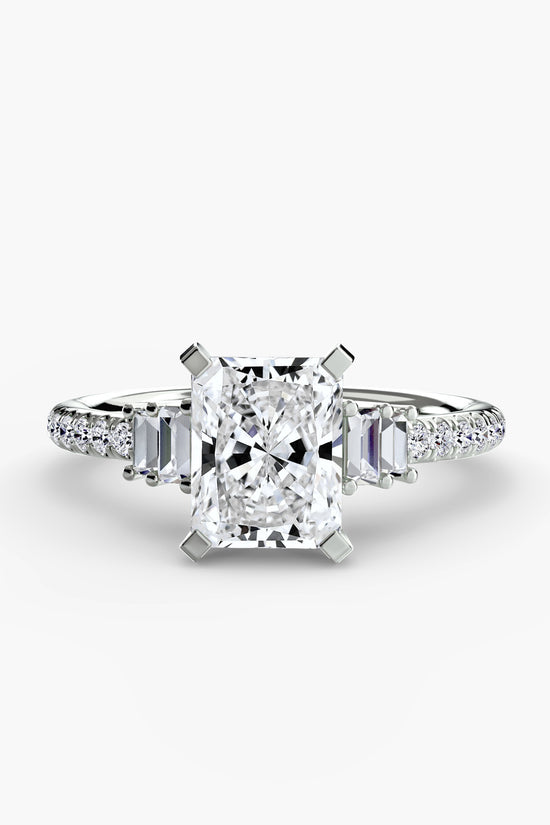 Solitaire with Pavé 4