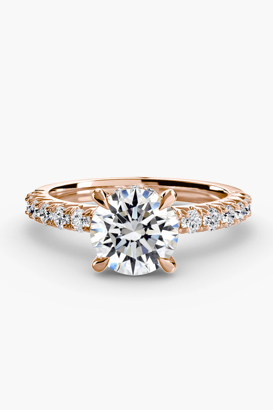 Solitaire with Pavé 6