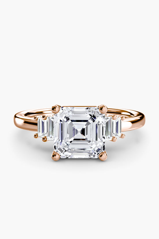 Baguette Accent Solitaire