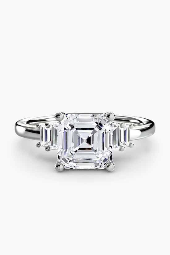 Baguette Accent Solitaire