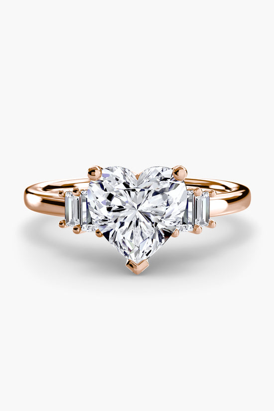 Baguette Accent Solitaire