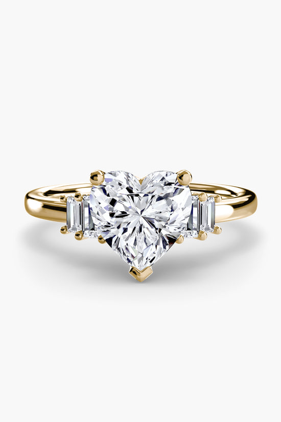 Baguette Accent Solitaire
