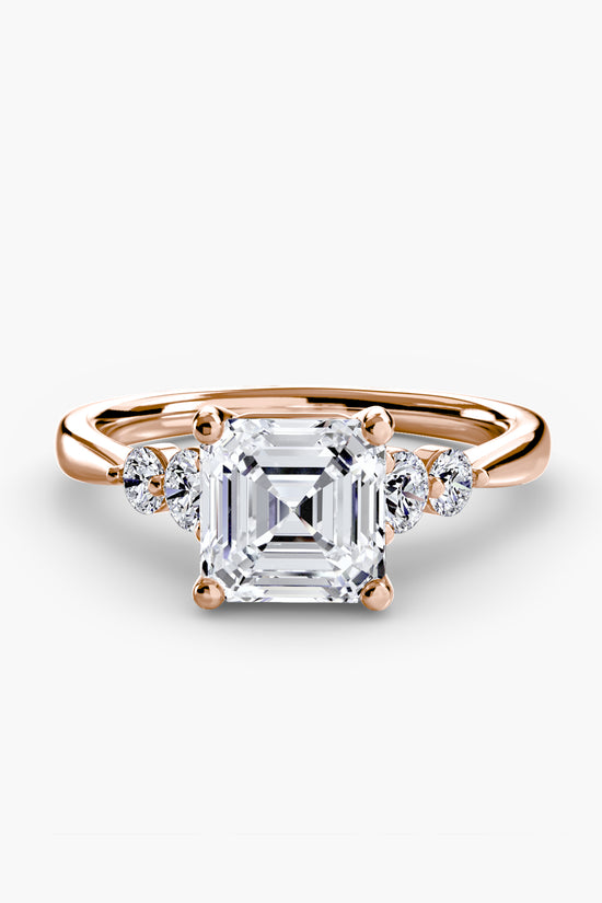Solitaire with Shoulder Accents 2