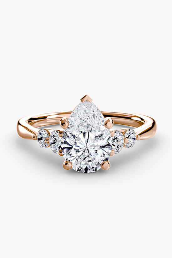 Solitaire with Shoulder Accents 2