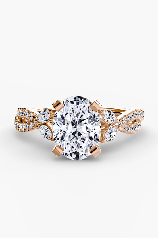 The Twist Pavé Ring