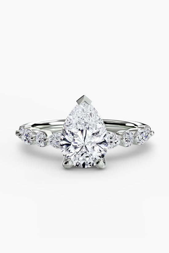 Solitaire with Eternity Pavé 2