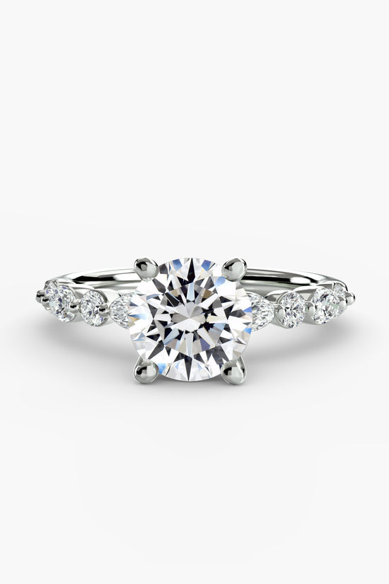 Solitaire with Eternity Pavé 2